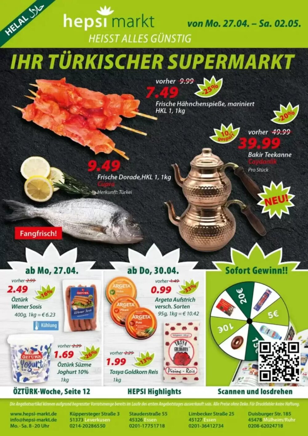 Hepsi-Markt Prospekt (ab 27.04.2026) zum Blättern - Seite 1