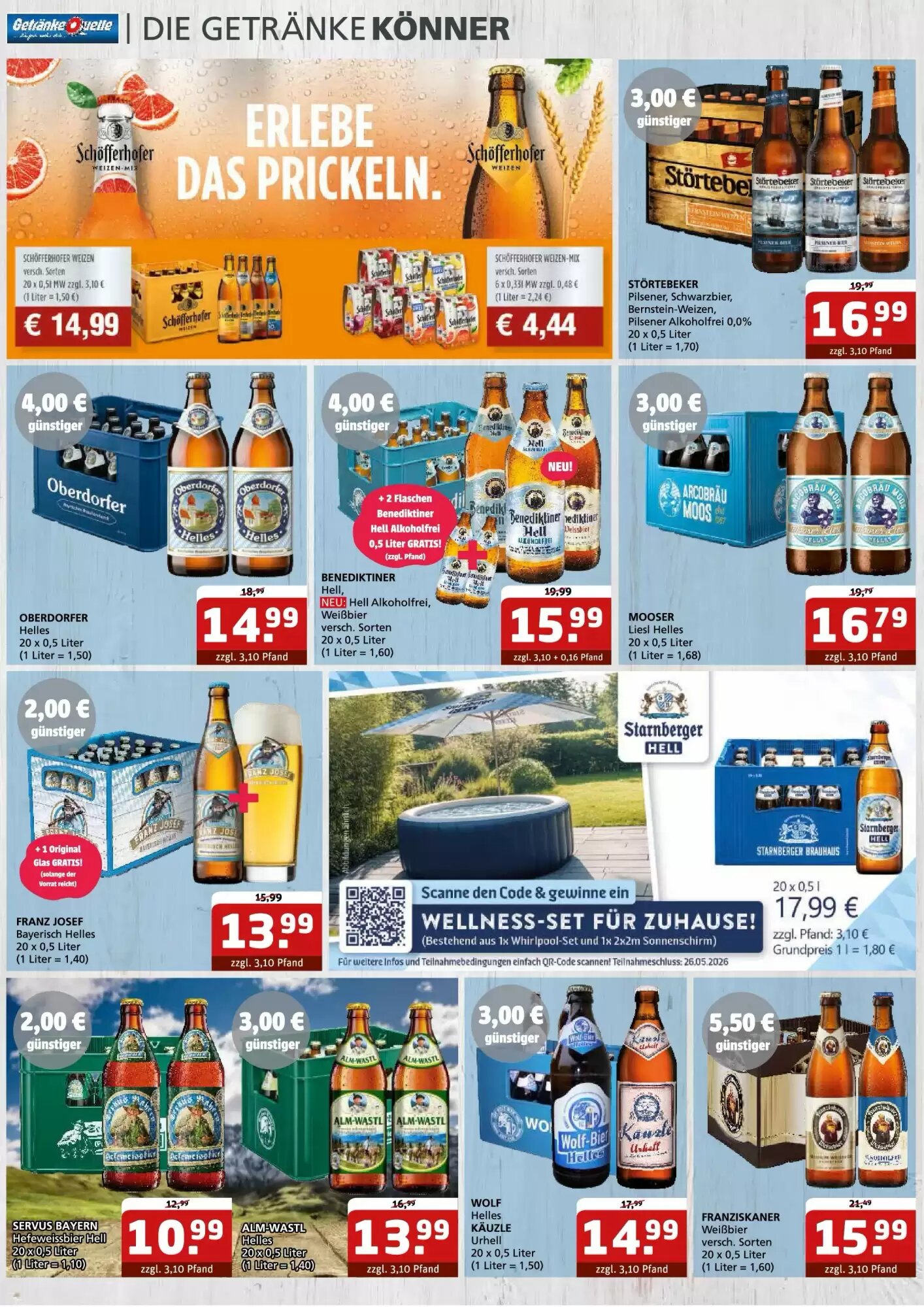Getränke Quelle Prospekt (ab 27.04.2026) zum Blättern - Seite 2