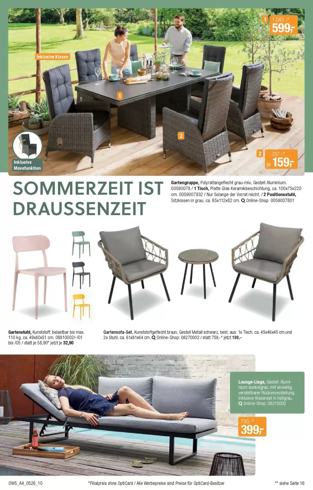 Opti Wohnwelt Prospekt (ab 28.04.2026) zum Blättern - Seite 10