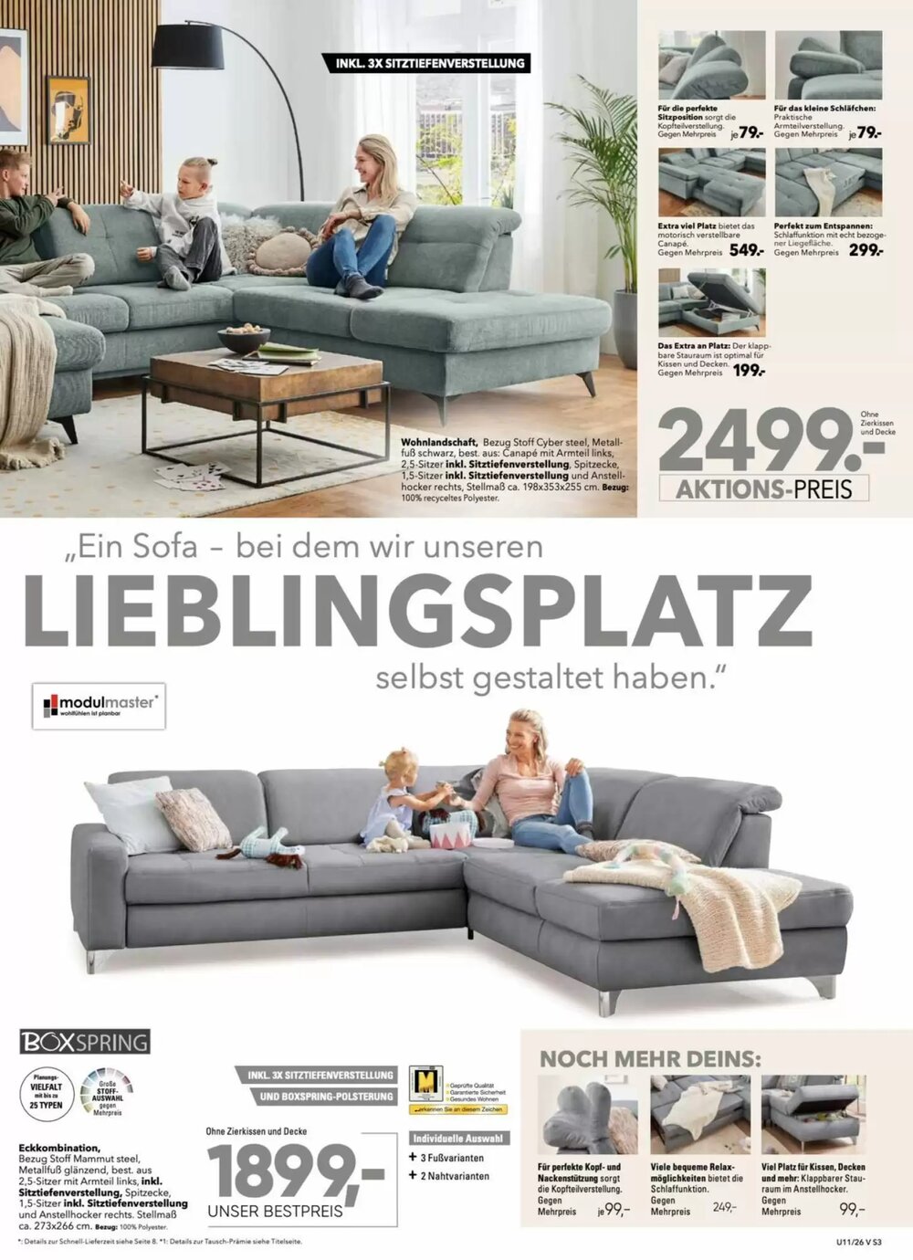Möbel Wanninger Prospekt (ab 29.04.2026) zum Blättern - Seite 3