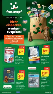 Fressnapf Prospekt (ab 29.04.2026) zum Blättern