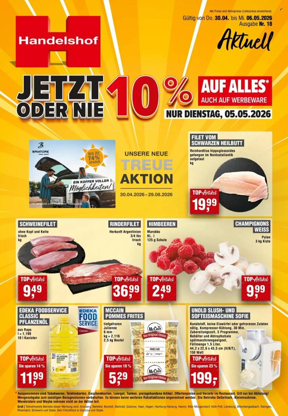 Handelshof Prospekt (ab 30.04.2026) zum Blättern - Seite 1