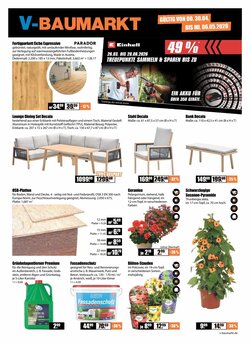 V Baumarkt Prospekt (ab 30.04.2026) zum Blättern