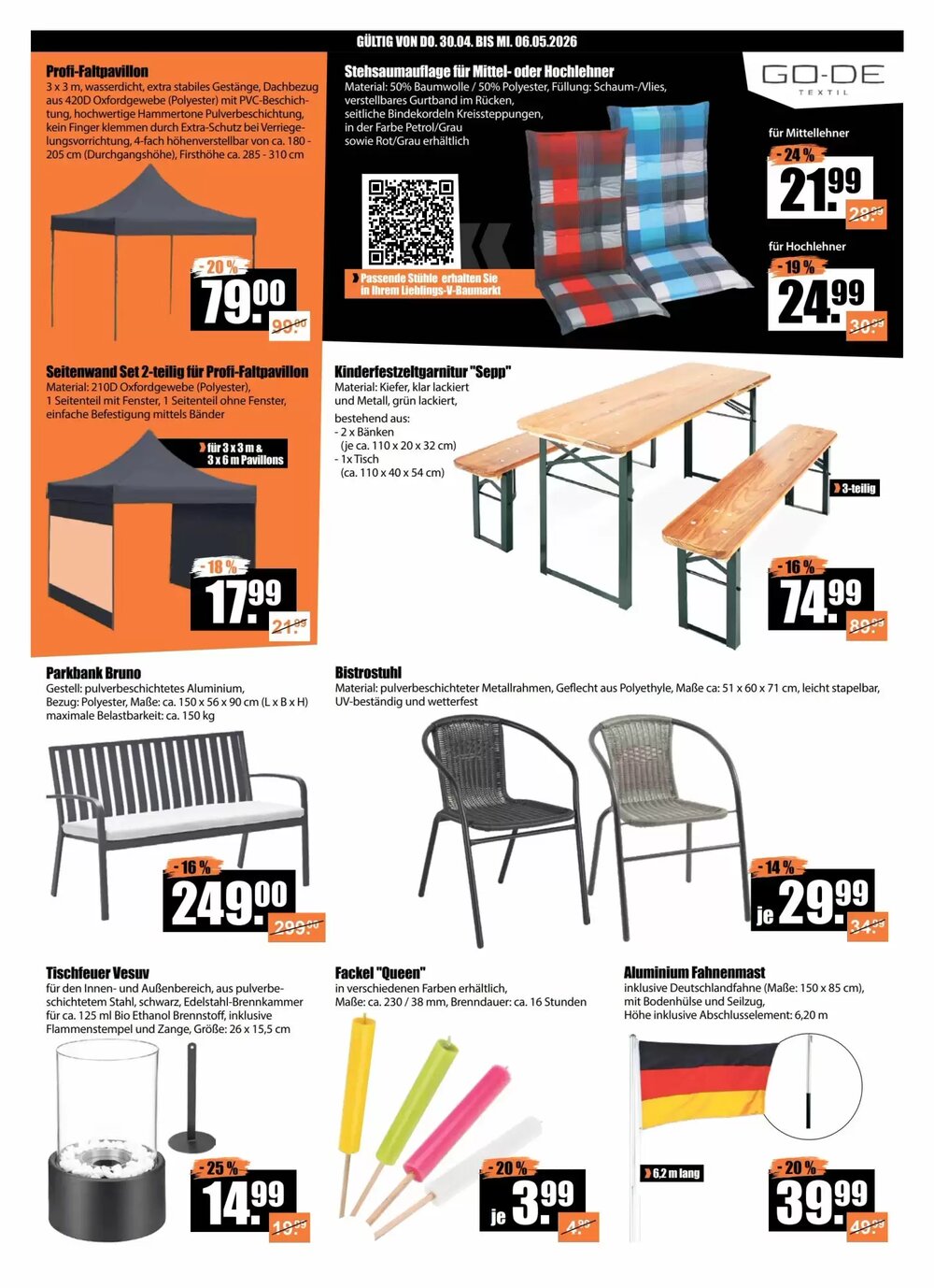 V Baumarkt Prospekt (ab 30.04.2026) zum Blättern - Seite 4