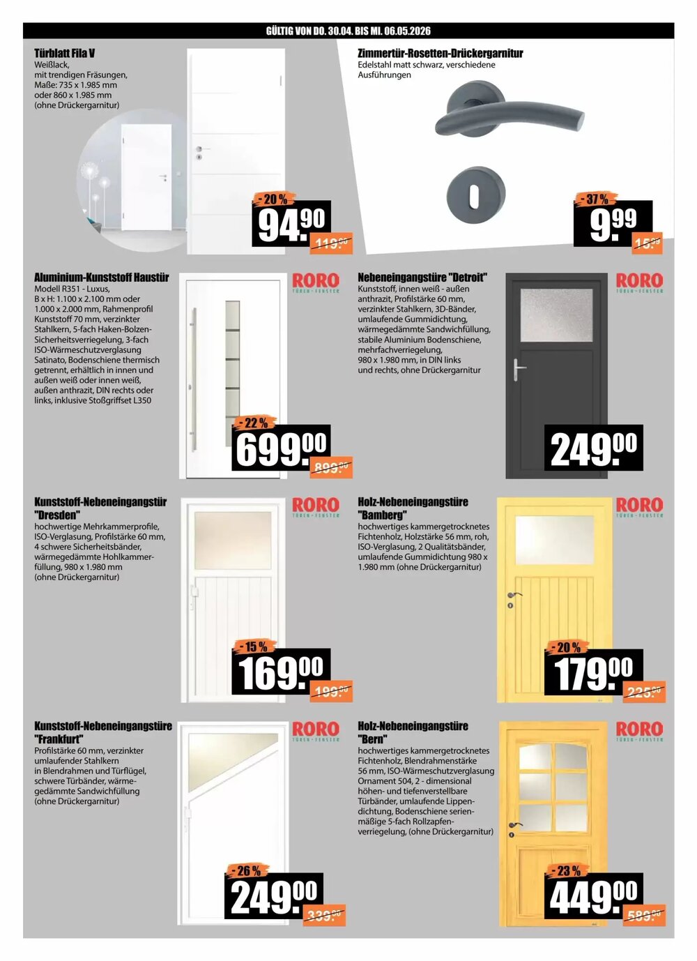 V Baumarkt Prospekt (ab 30.04.2026) zum Blättern - Seite 9