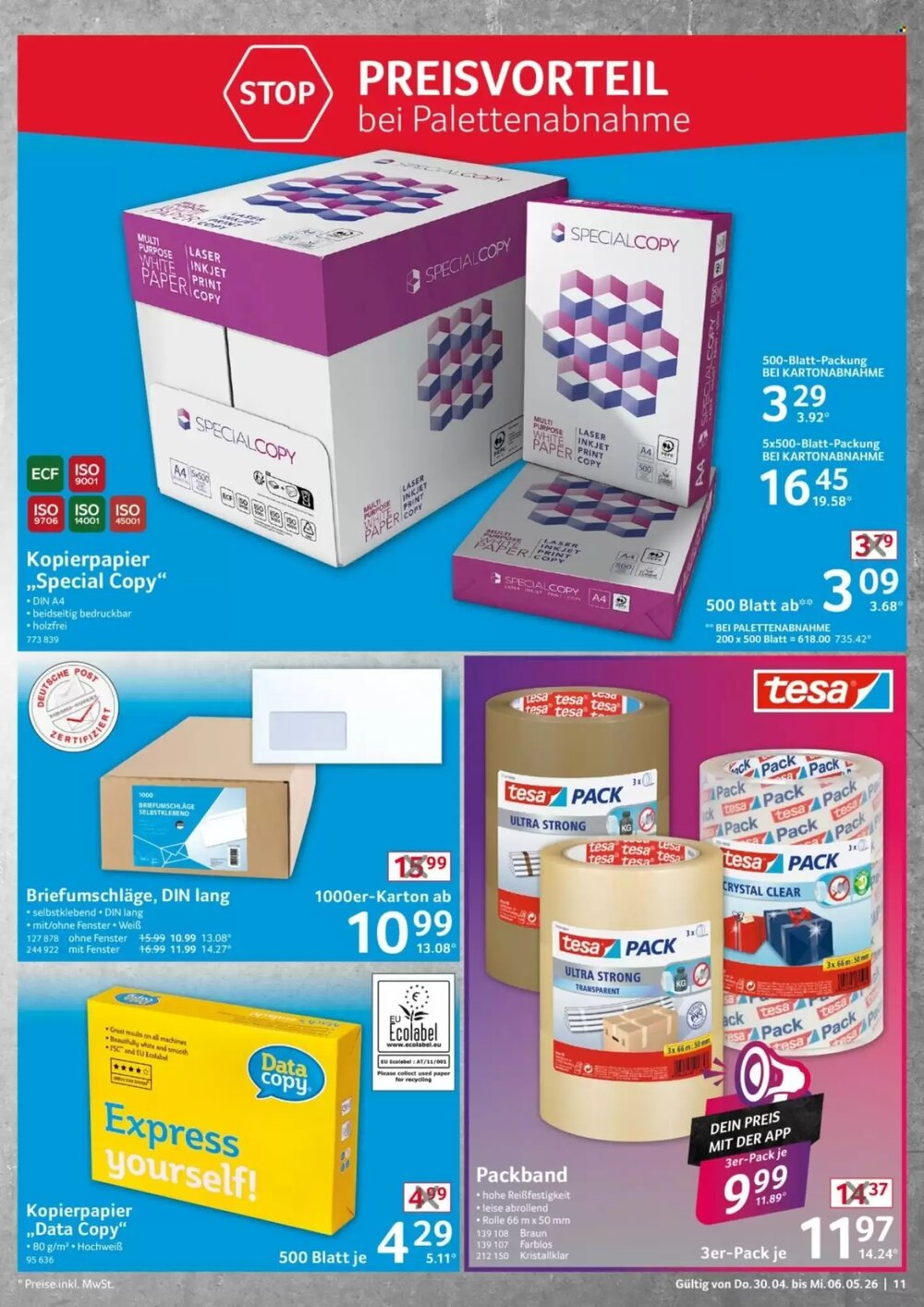 Selgros Prospekt (ab 30.04.2026) zum Blättern - Seite 11