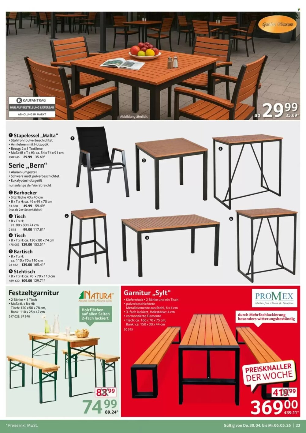 Selgros Prospekt (ab 30.04.2026) zum Blättern - Seite 23