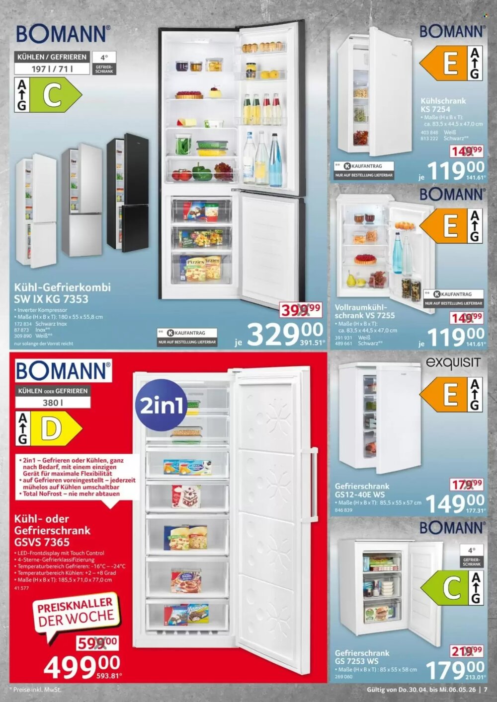 Selgros Prospekt (ab 30.04.2026) zum Blättern - Seite 7