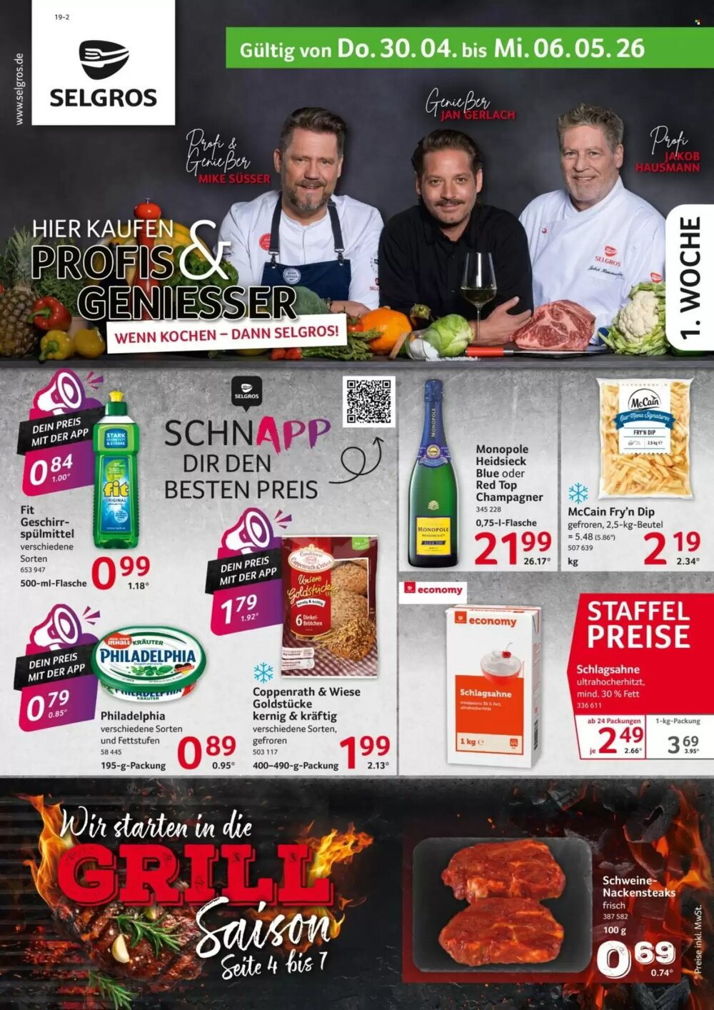 Selgros Prospekt (ab 30.04.2026) zum Blättern - Seite 1