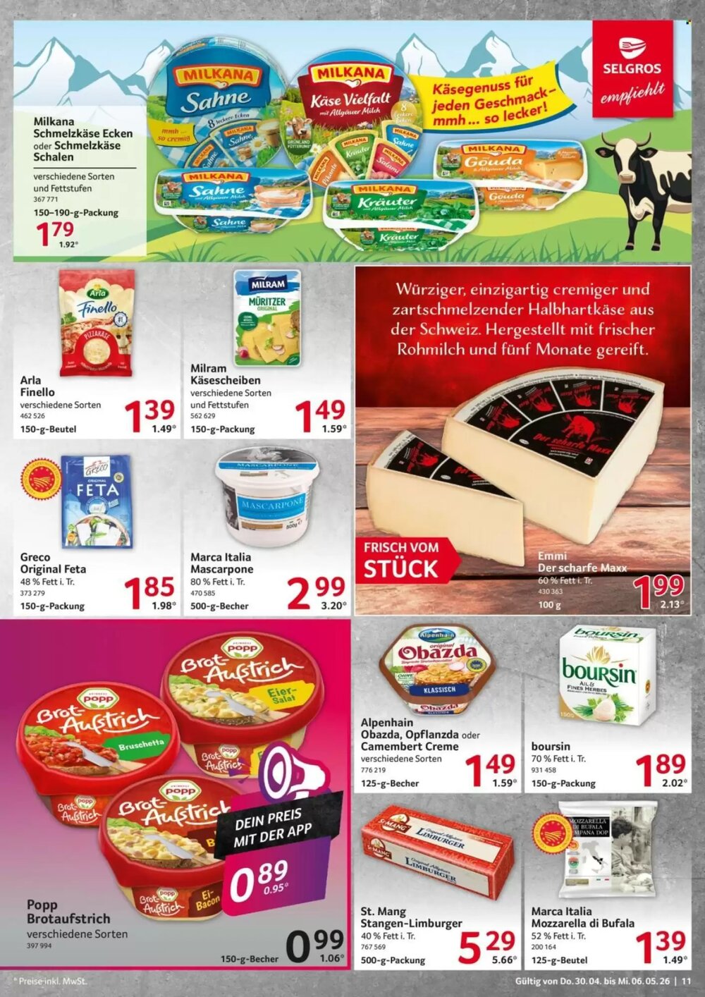 Selgros Prospekt (ab 30.04.2026) zum Blättern - Seite 11