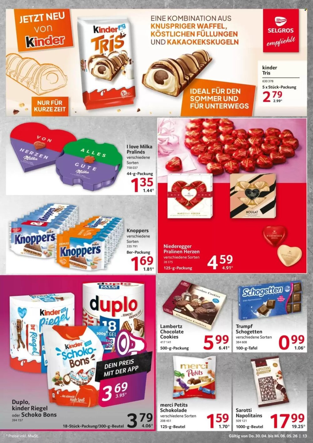 Selgros Prospekt (ab 30.04.2026) zum Blättern - Seite 13