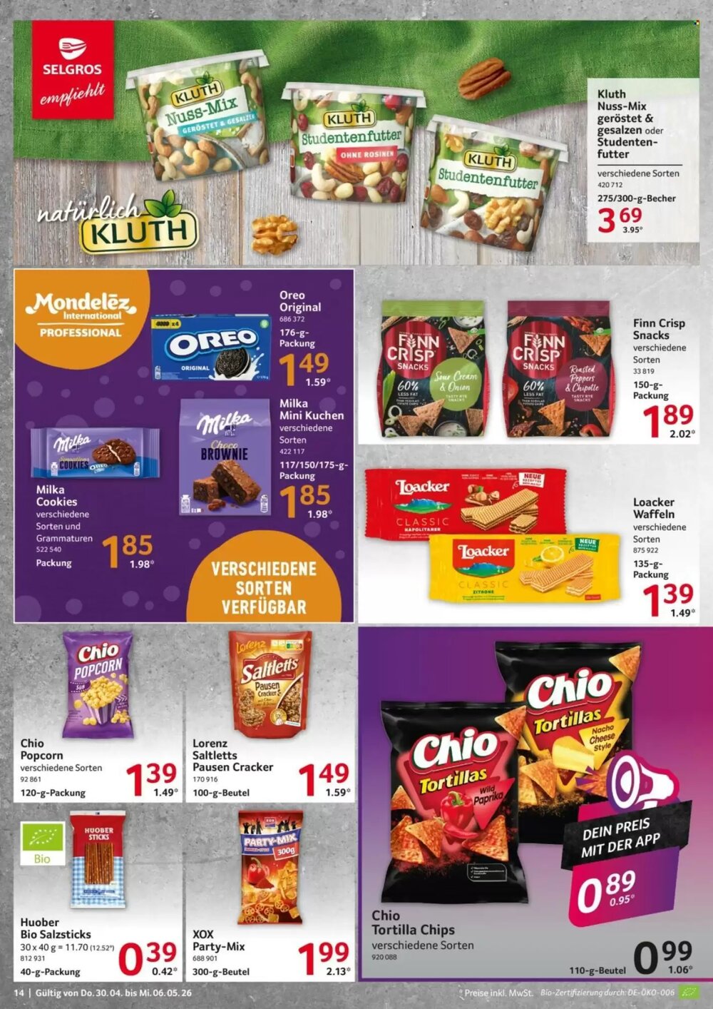Selgros Prospekt (ab 30.04.2026) zum Blättern - Seite 14