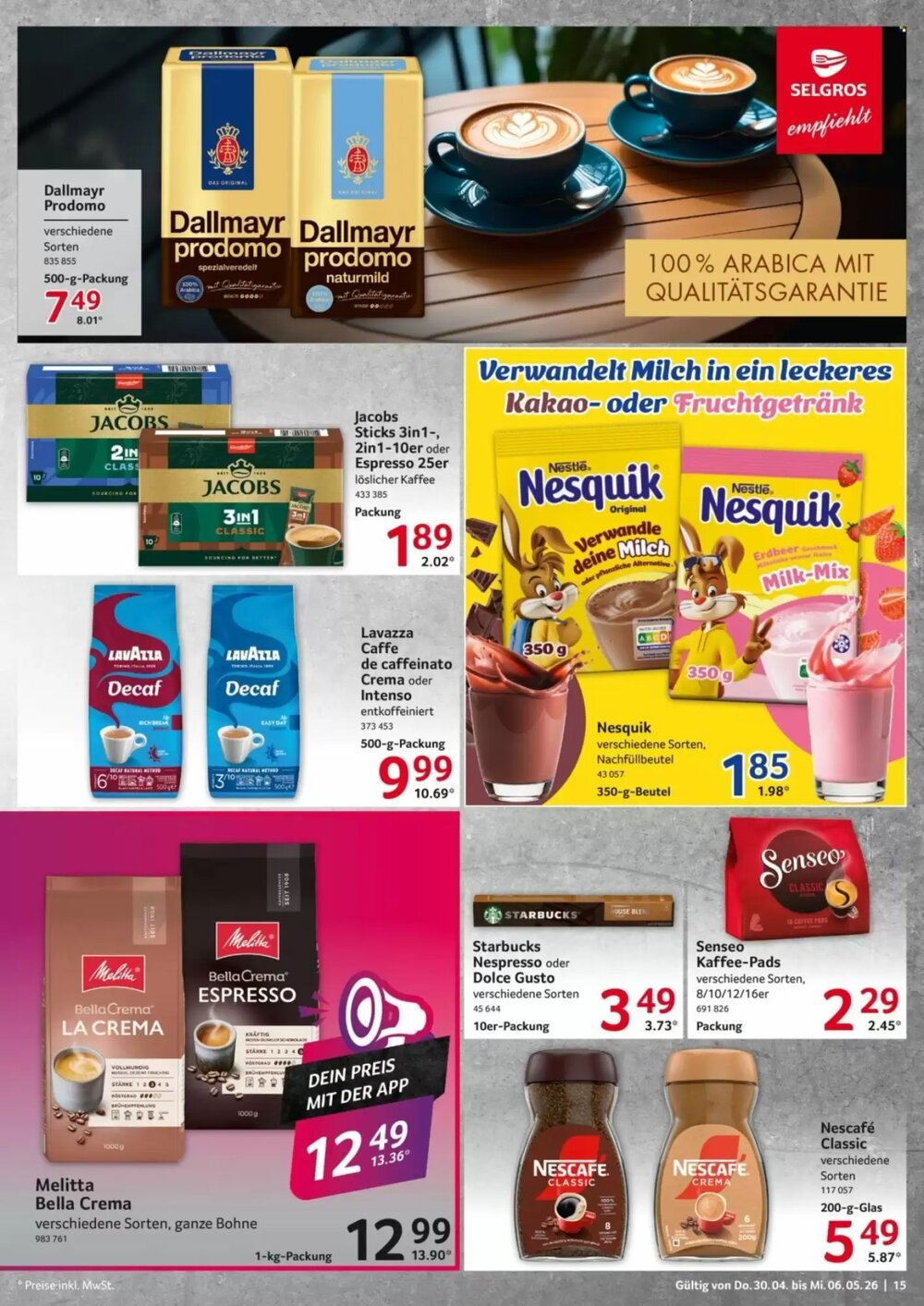 Selgros Prospekt (ab 30.04.2026) zum Blättern - Seite 15