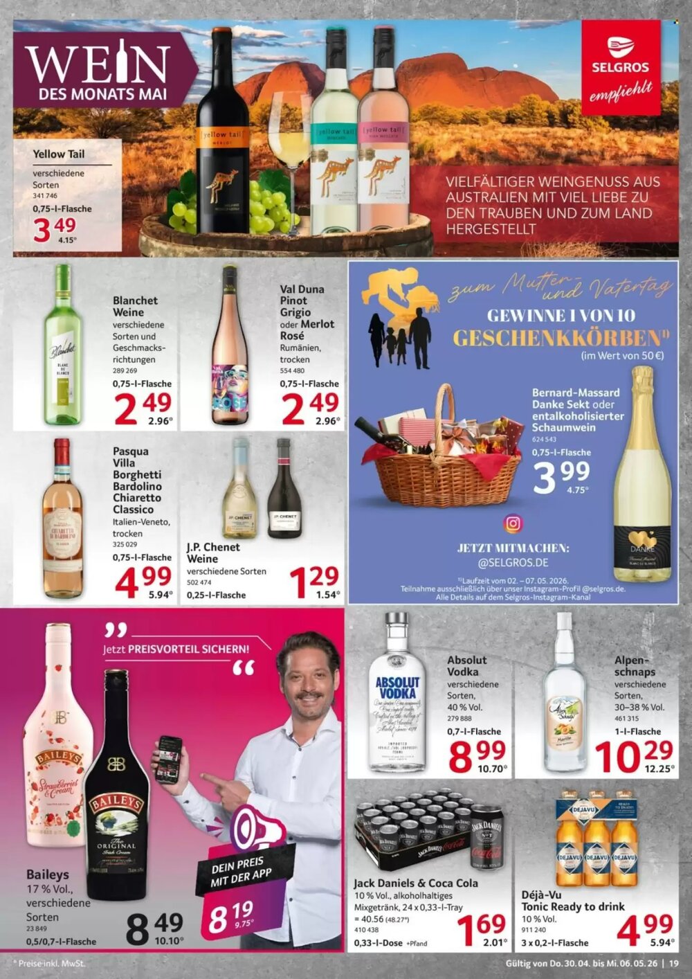 Selgros Prospekt (ab 30.04.2026) zum Blättern - Seite 19