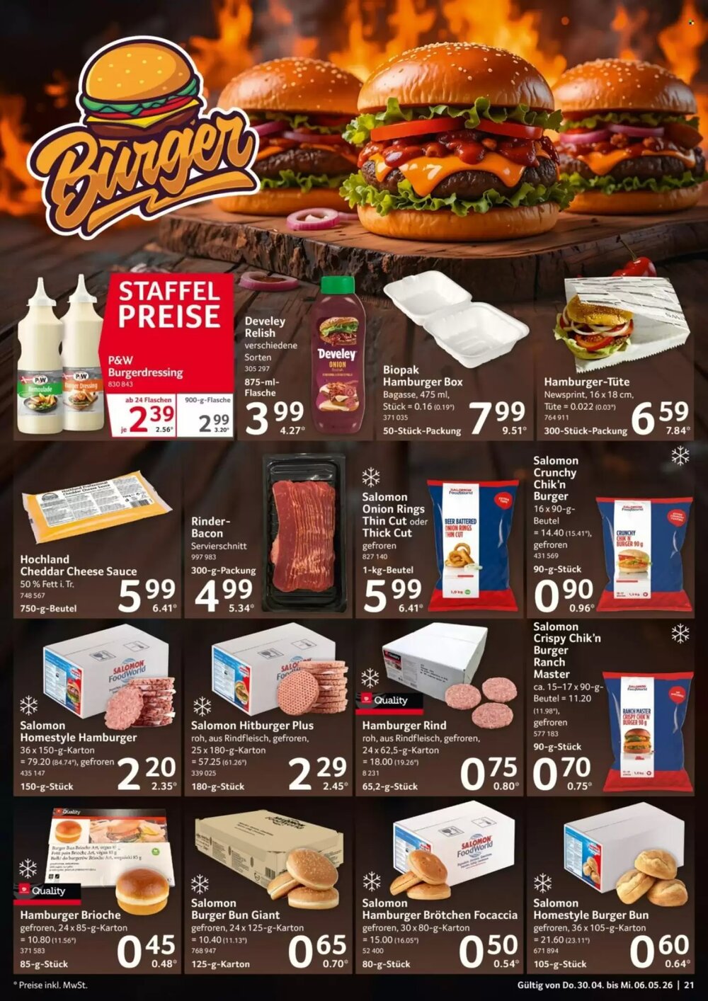 Selgros Prospekt (ab 30.04.2026) zum Blättern - Seite 21