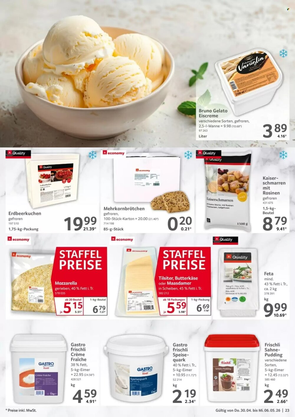 Selgros Prospekt (ab 30.04.2026) zum Blättern - Seite 23