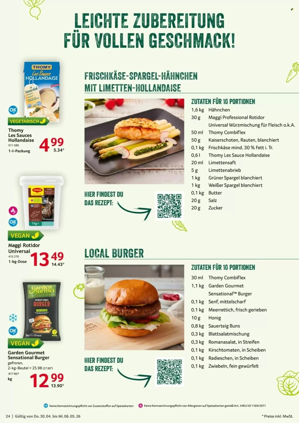 Selgros Prospekt (ab 30.04.2026) zum Blättern - Seite 24
