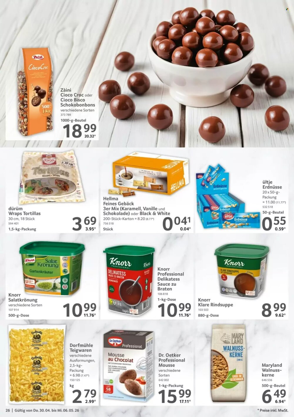 Selgros Prospekt (ab 30.04.2026) zum Blättern - Seite 26