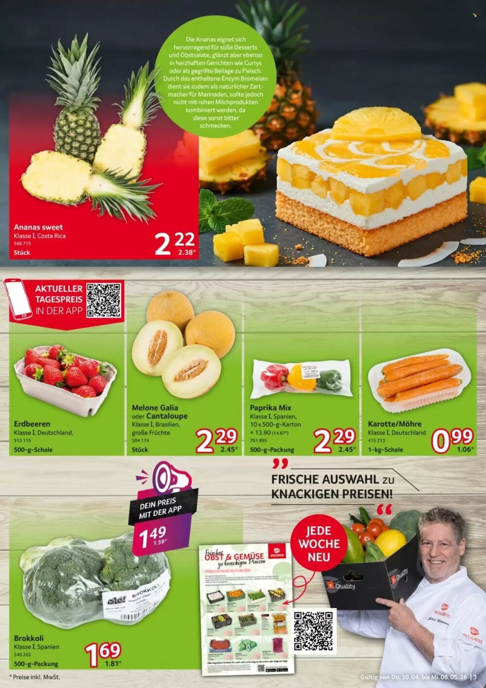 Selgros Prospekt (ab 30.04.2026) zum Blättern - Seite 3