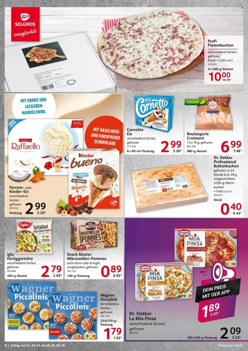 Selgros Prospekt (ab 30.04.2026) zum Blättern - Seite 8
