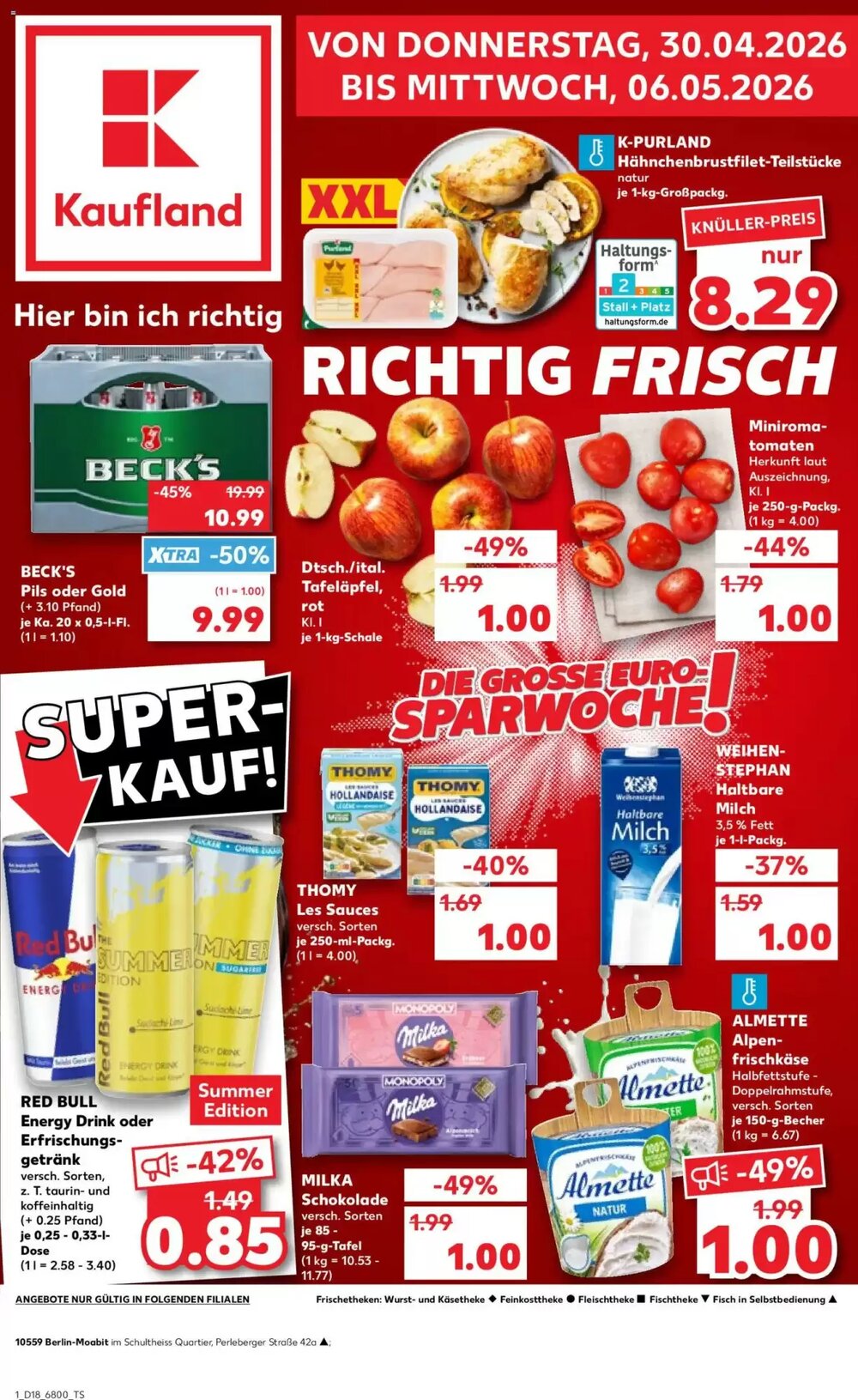 Kaufland Prospekt (ab 30.04.2026) zum Blättern - Seite 1