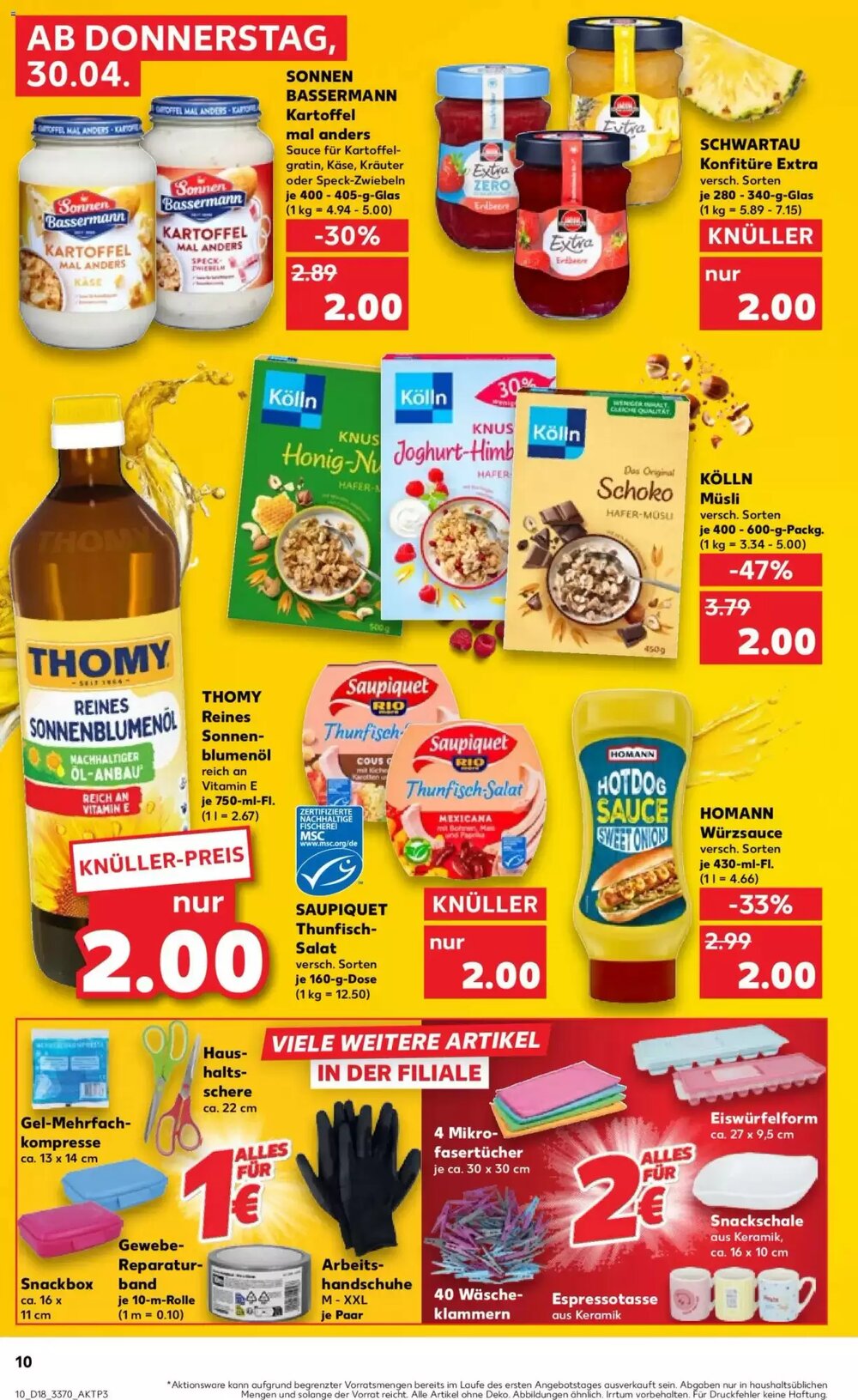 Kaufland Prospekt (ab 30.04.2026) zum Blättern - Seite 10