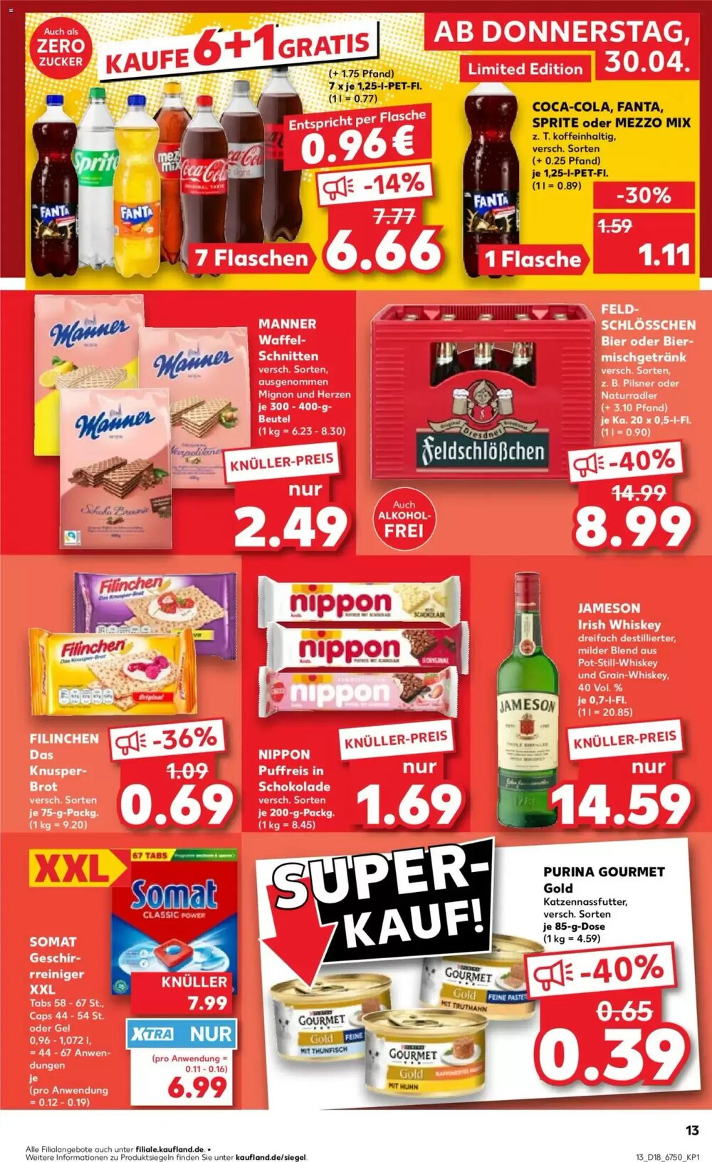 Kaufland Prospekt (ab 30.04.2026) zum Blättern - Seite 13