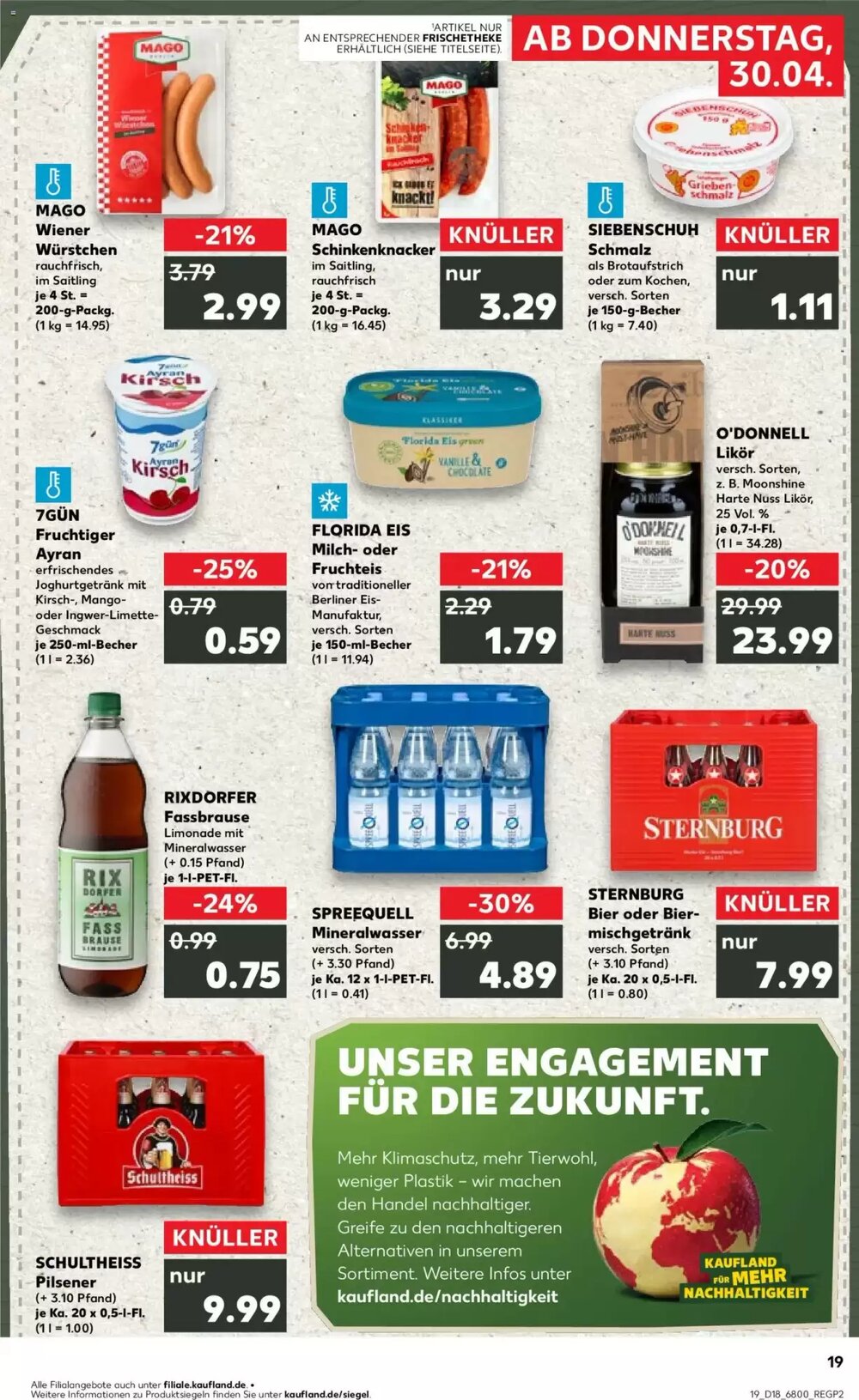 Kaufland Prospekt (ab 30.04.2026) zum Blättern - Seite 19