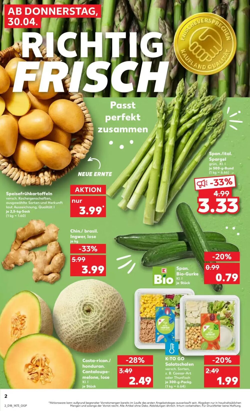 Kaufland Prospekt (ab 30.04.2026) zum Blättern - Seite 2