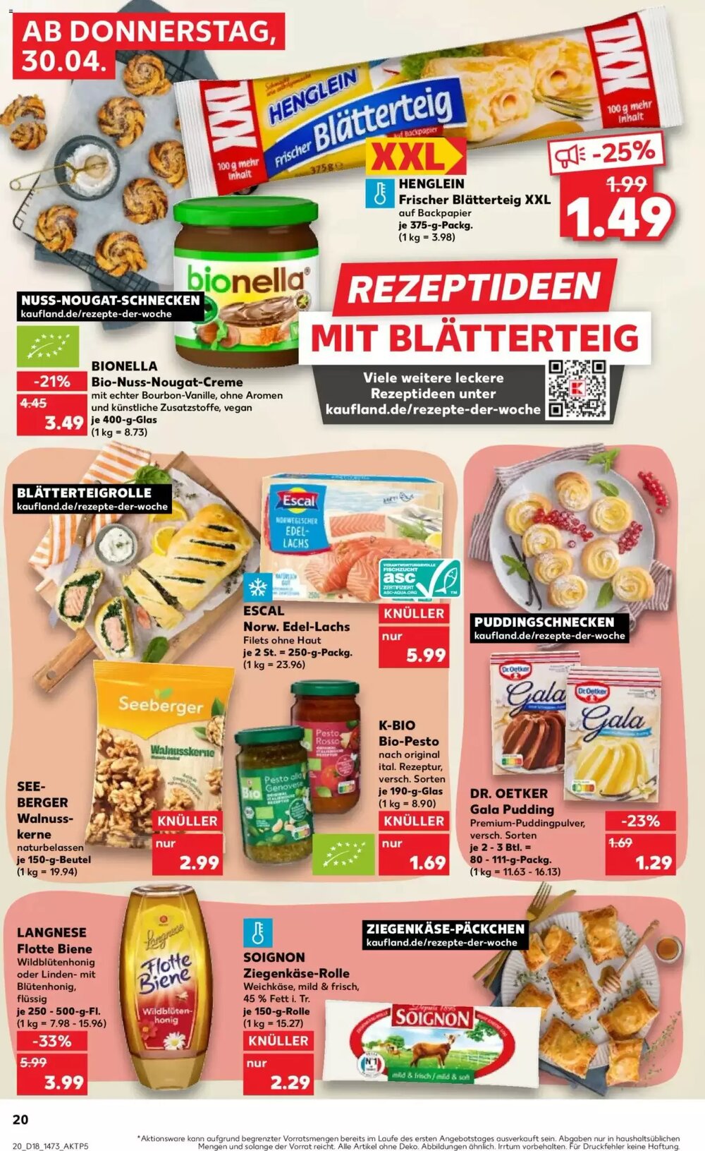 Kaufland Prospekt (ab 30.04.2026) zum Blättern - Seite 20