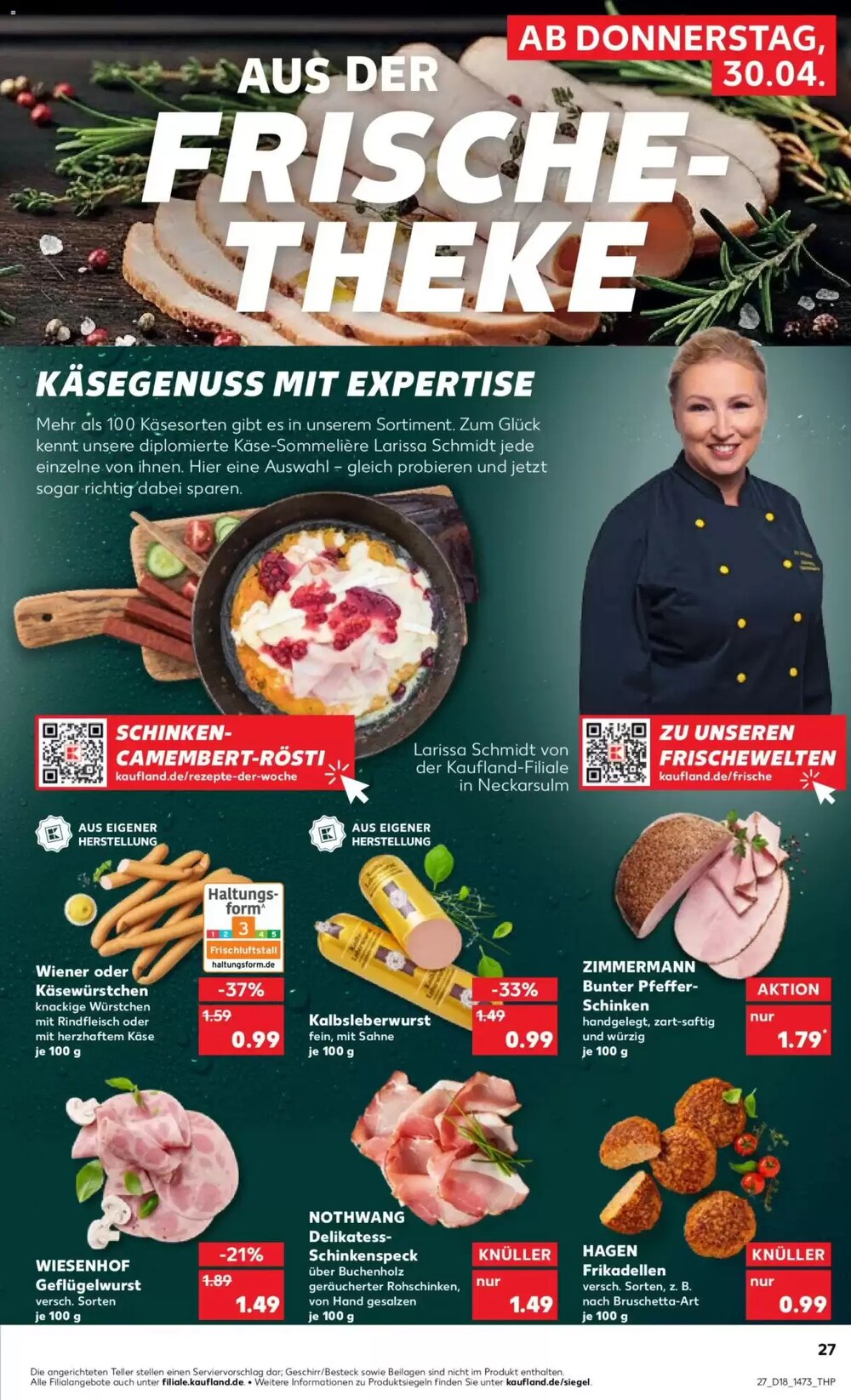 Kaufland Prospekt (ab 30.04.2026) zum Blättern - Seite 27
