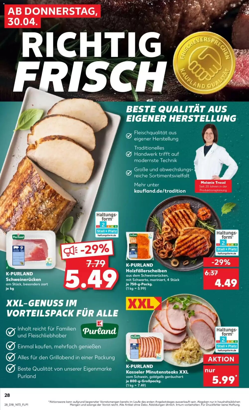 Kaufland Prospekt (ab 30.04.2026) zum Blättern - Seite 28