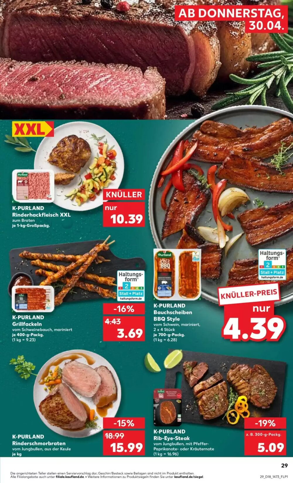 Kaufland Prospekt (ab 30.04.2026) zum Blättern - Seite 29