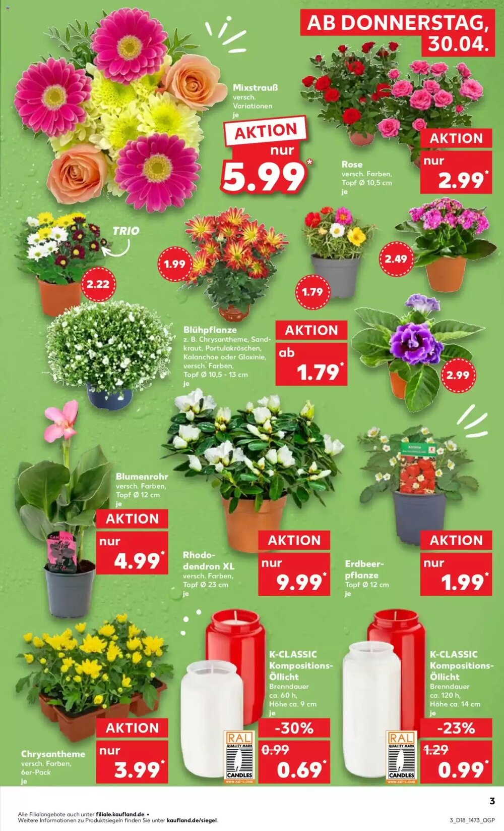 Kaufland Prospekt (ab 30.04.2026) zum Blättern - Seite 3