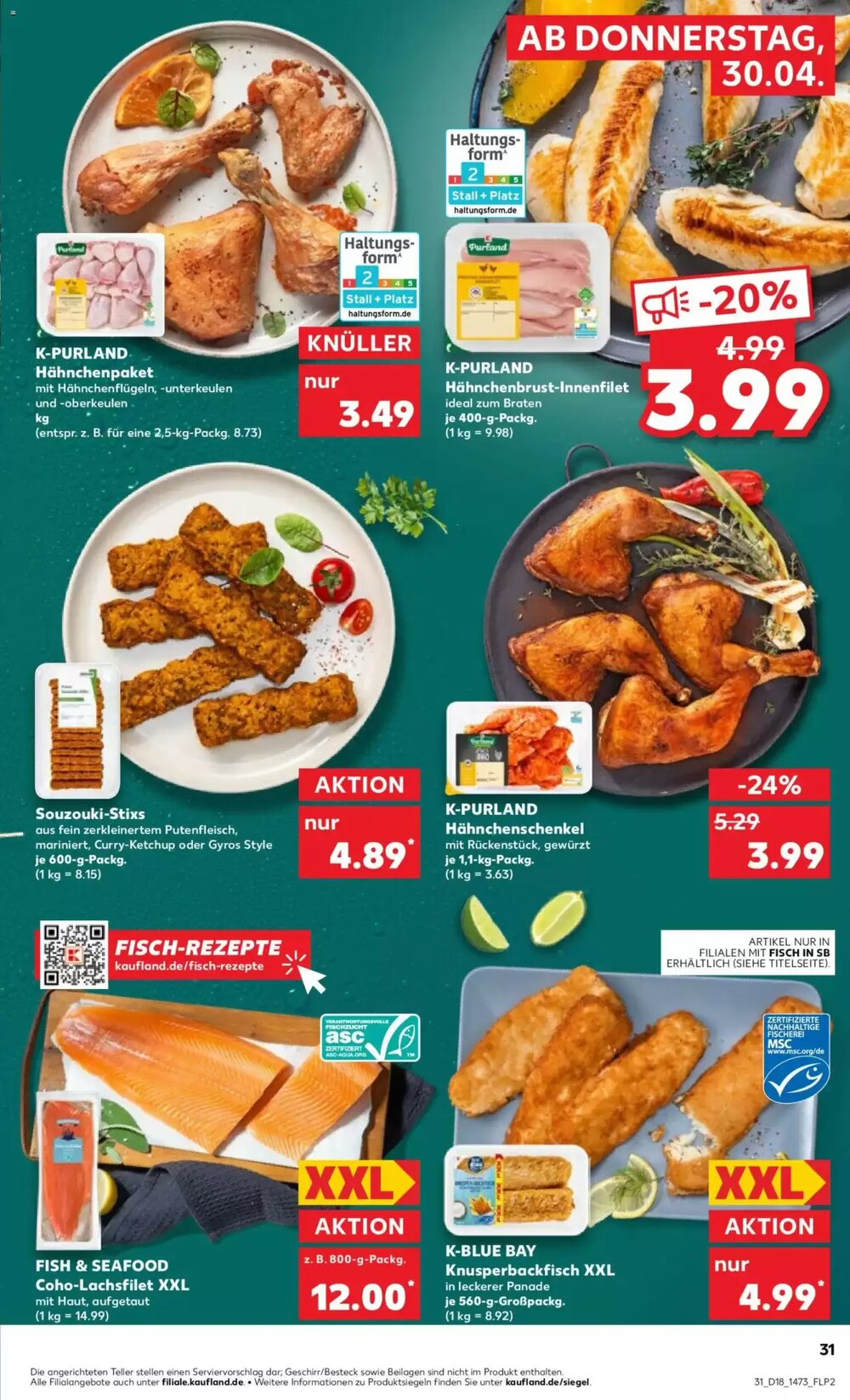 Kaufland Prospekt (ab 30.04.2026) zum Blättern - Seite 31