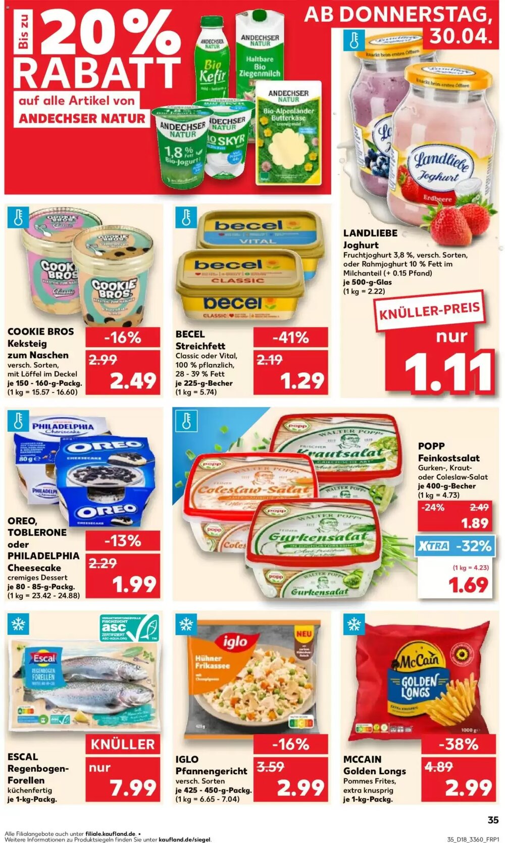 Kaufland Prospekt (ab 30.04.2026) zum Blättern - Seite 35
