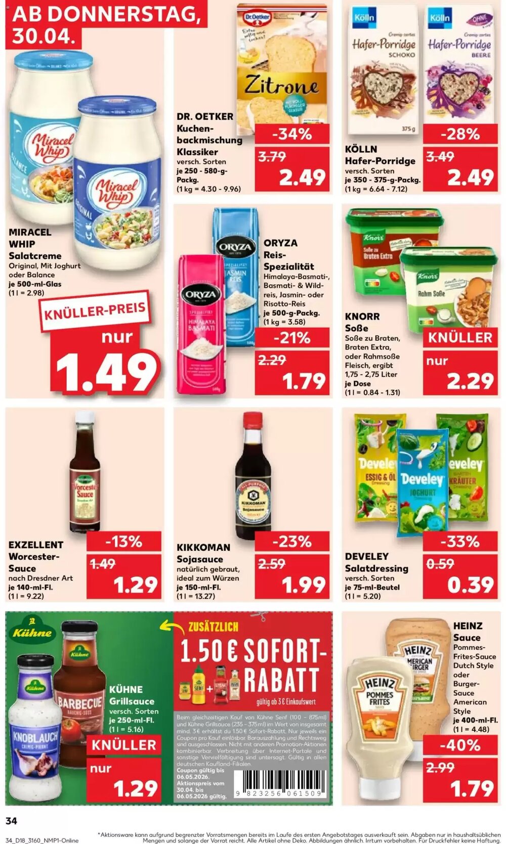 Kaufland Prospekt (ab 30.04.2026) zum Blättern - Seite 36