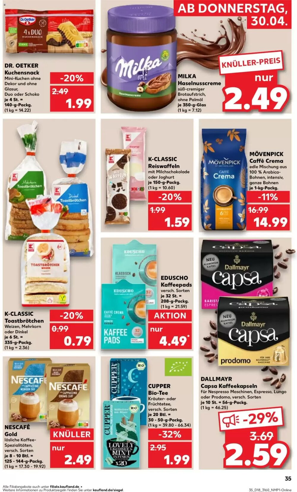 Kaufland Prospekt (ab 30.04.2026) zum Blättern - Seite 37