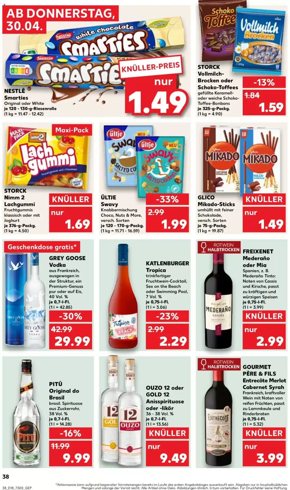 Kaufland Prospekt (ab 30.04.2026) zum Blättern - Seite 38
