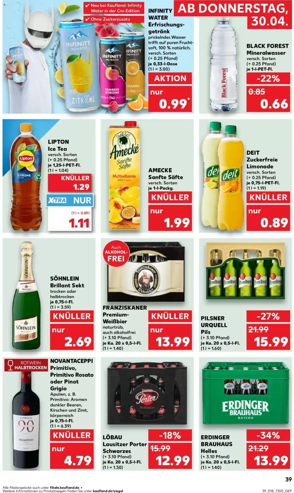 Kaufland Prospekt (ab 30.04.2026) zum Blättern - Seite 39