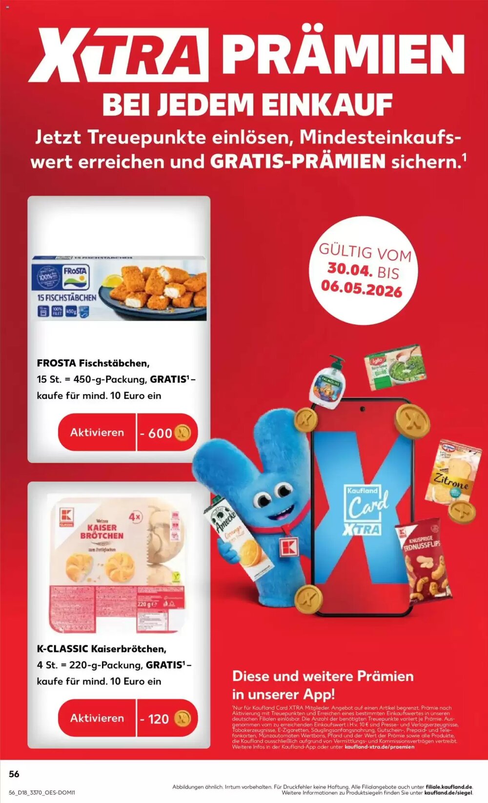 Kaufland Prospekt (ab 30.04.2026) zum Blättern - Seite 56