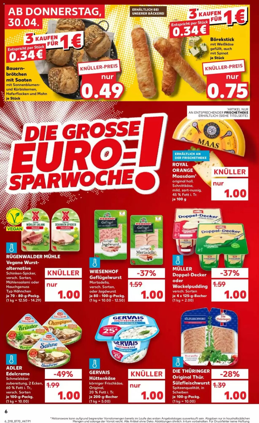 Kaufland Prospekt (ab 30.04.2026) zum Blättern - Seite 6