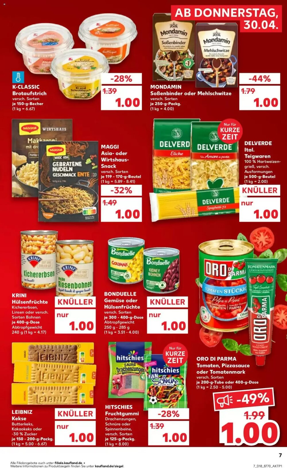 Kaufland Prospekt (ab 30.04.2026) zum Blättern - Seite 7