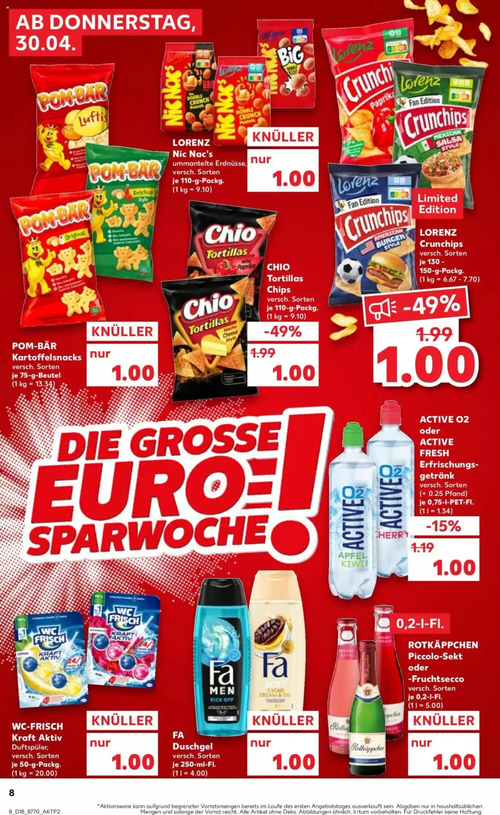 Kaufland Prospekt (ab 30.04.2026) zum Blättern - Seite 8