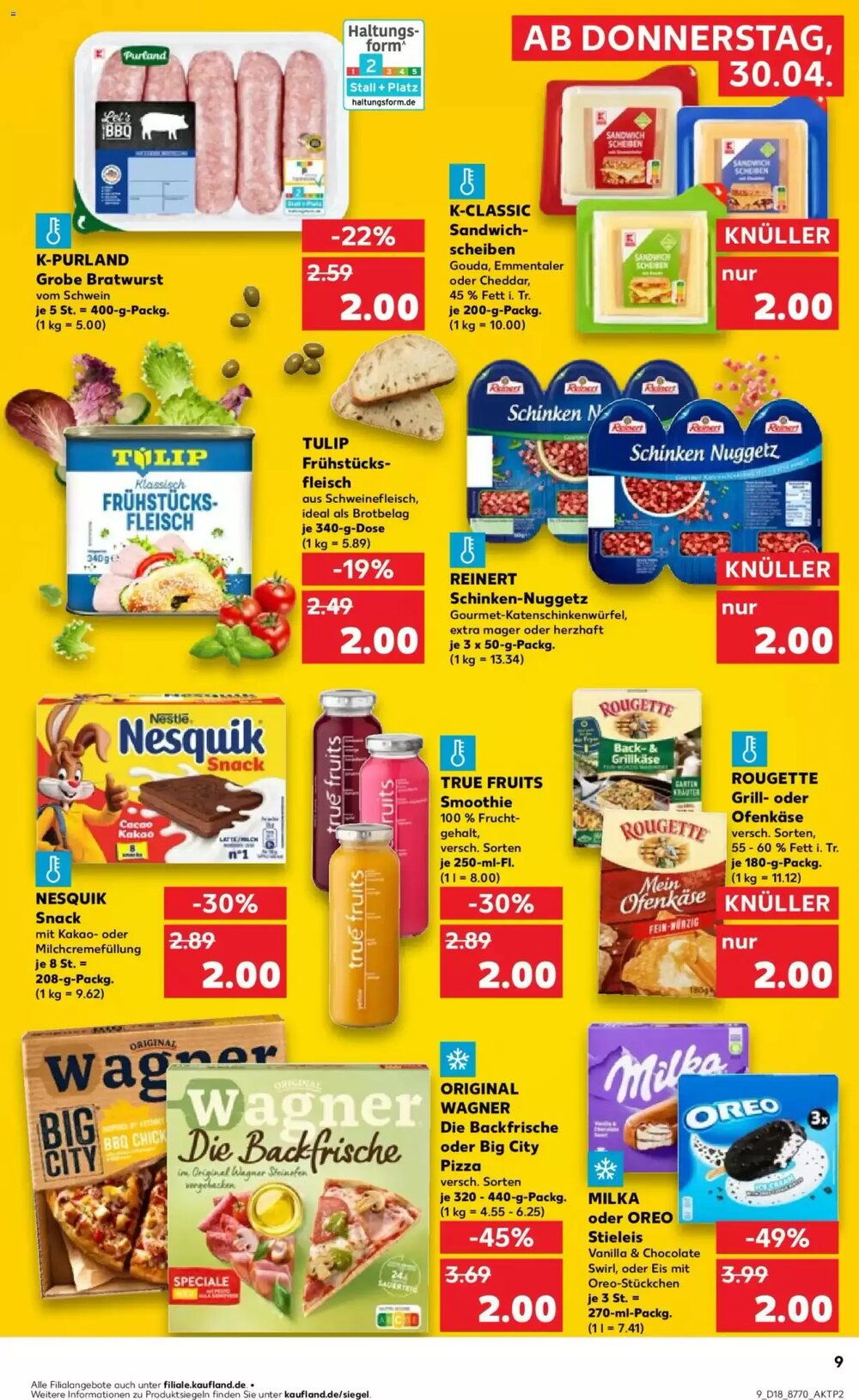 Kaufland Prospekt (ab 30.04.2026) zum Blättern - Seite 9