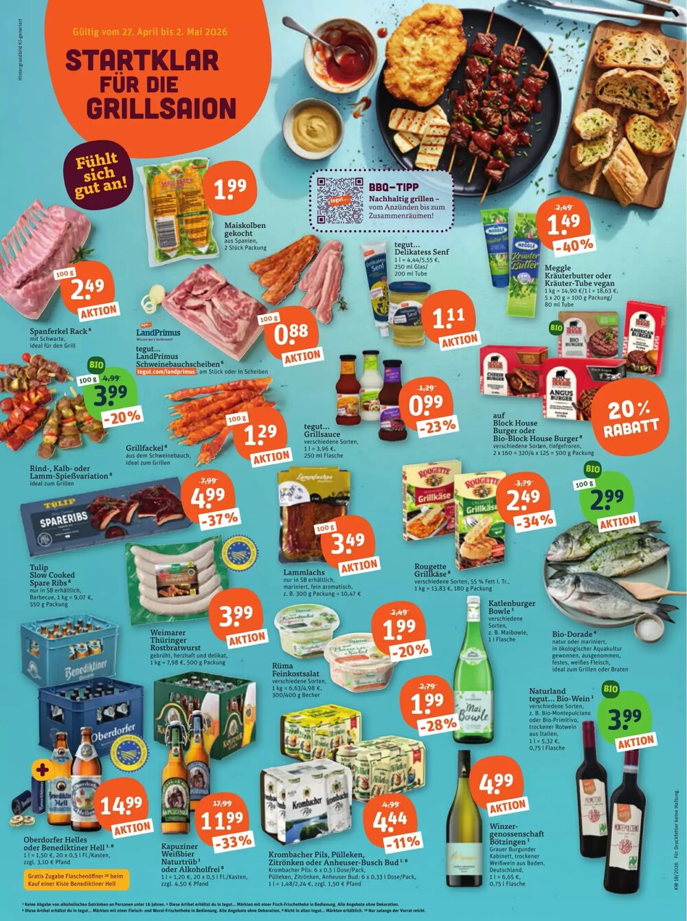 tegut Prospekt (ab 30.04.2026) zum Blättern - Seite 2