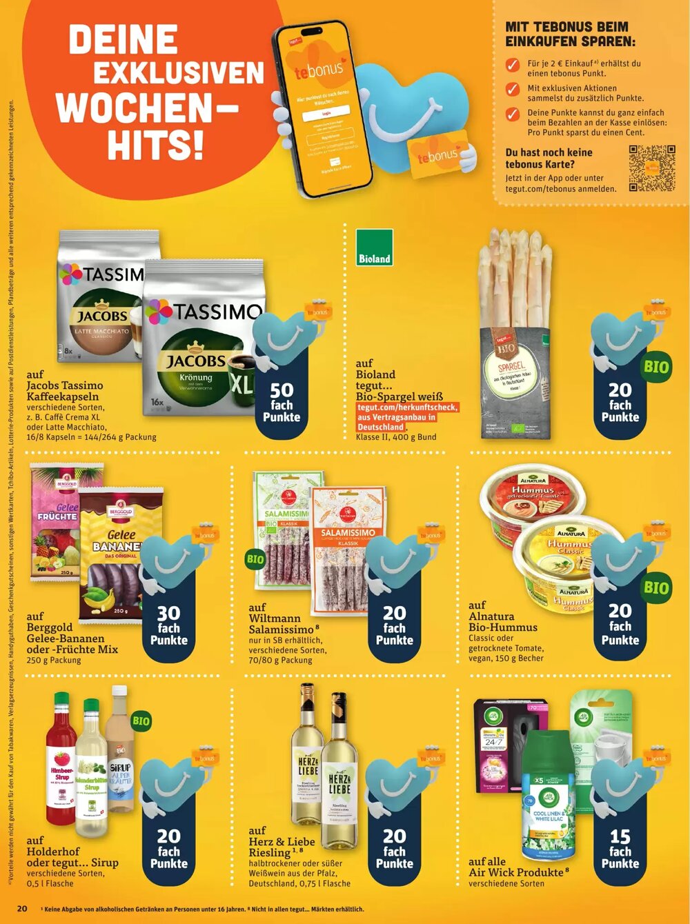 tegut Prospekt (ab 30.04.2026) zum Blättern - Seite 22