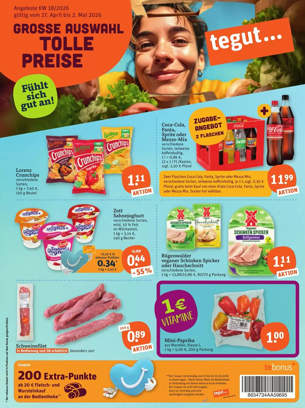 tegut Prospekt (ab 30.04.2026) zum Blättern - Seite 3