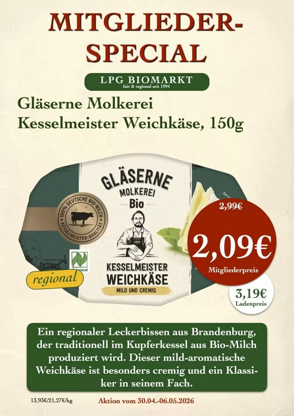 LPG Biomarkt Prospekt (ab 30.04.2026) zum Blättern - Seite 11