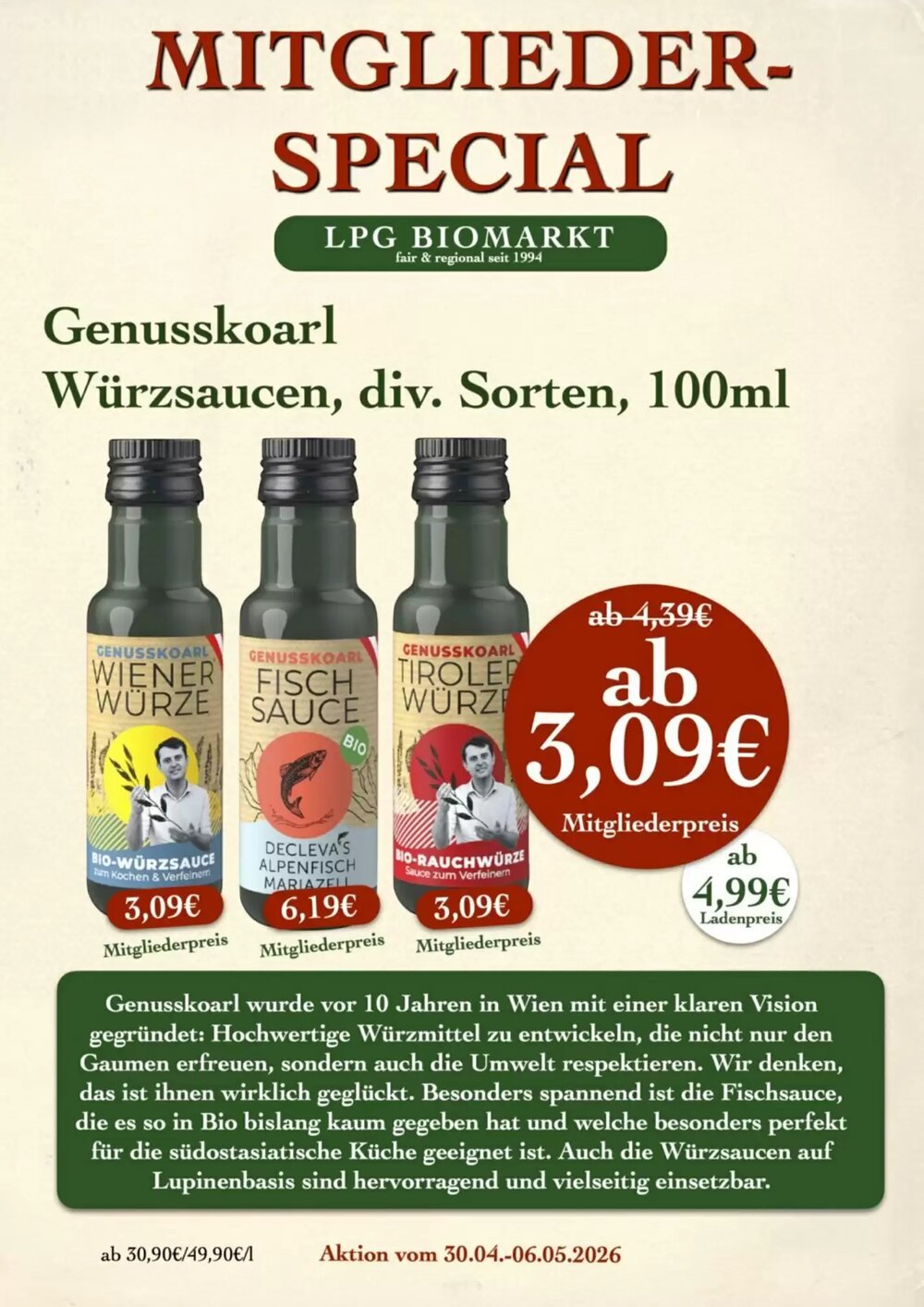 LPG Biomarkt Prospekt (ab 30.04.2026) zum Blättern - Seite 12